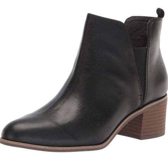 Dr. Scholl's Women's Teammate Ankle Boot - SZ 11, Faux Leather, Comfort Shoes - Picture 1 of 8